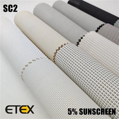 SC2 5% Țesături pentru jaluzele cu protecție solară simplă de cea mai bună calitate